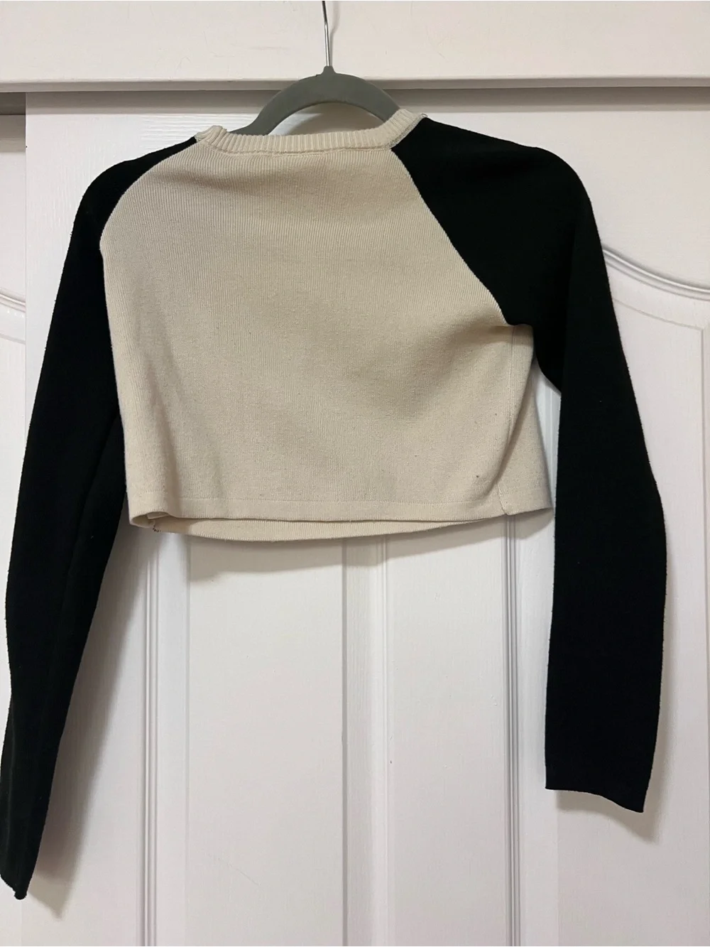 Star Cropped Long-Sleeve  Top - Youth Large